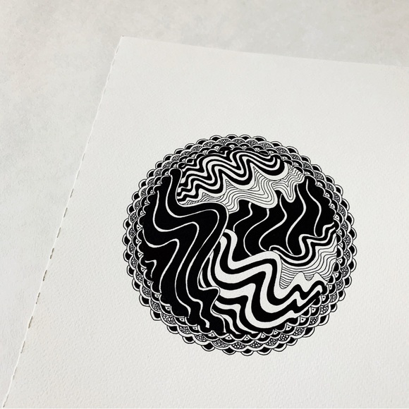 Abstract original drawing - Picture 2 of 3